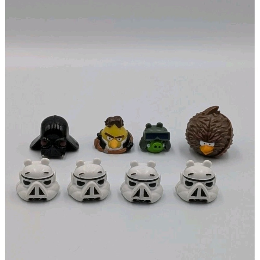 Angry Birds Star Wars Figures - Lot Of 8